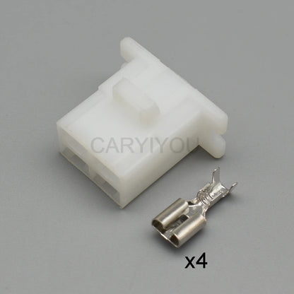 3 Pin 6.3mm Intake Pressure Sensor Connector 6120-2043 DJ70413-6.3-11/21 Male Female Automotive