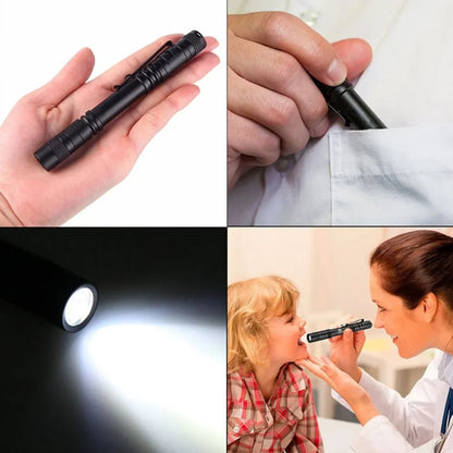 Mini XPE LED Flashlight Pen Light Waterproof Portable Keychain Torch