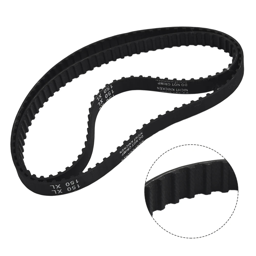 Geared Belt Cog Cog Geared Belt Stable transmission Low Noise Low noise Parts Stable Transmission 2pcs 90228-060 Black