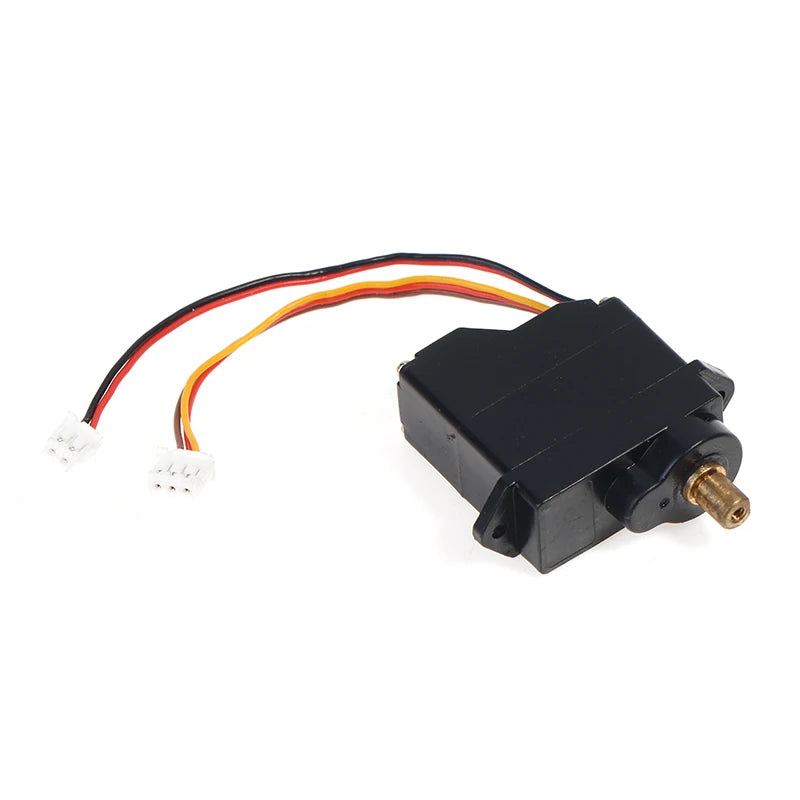 Metal Steering Gear 360 Degree for Climbing Car Servo Five-wire Without Drive Plate DC 3V-6V Micro Mini M10 Motor Gearbox 12g