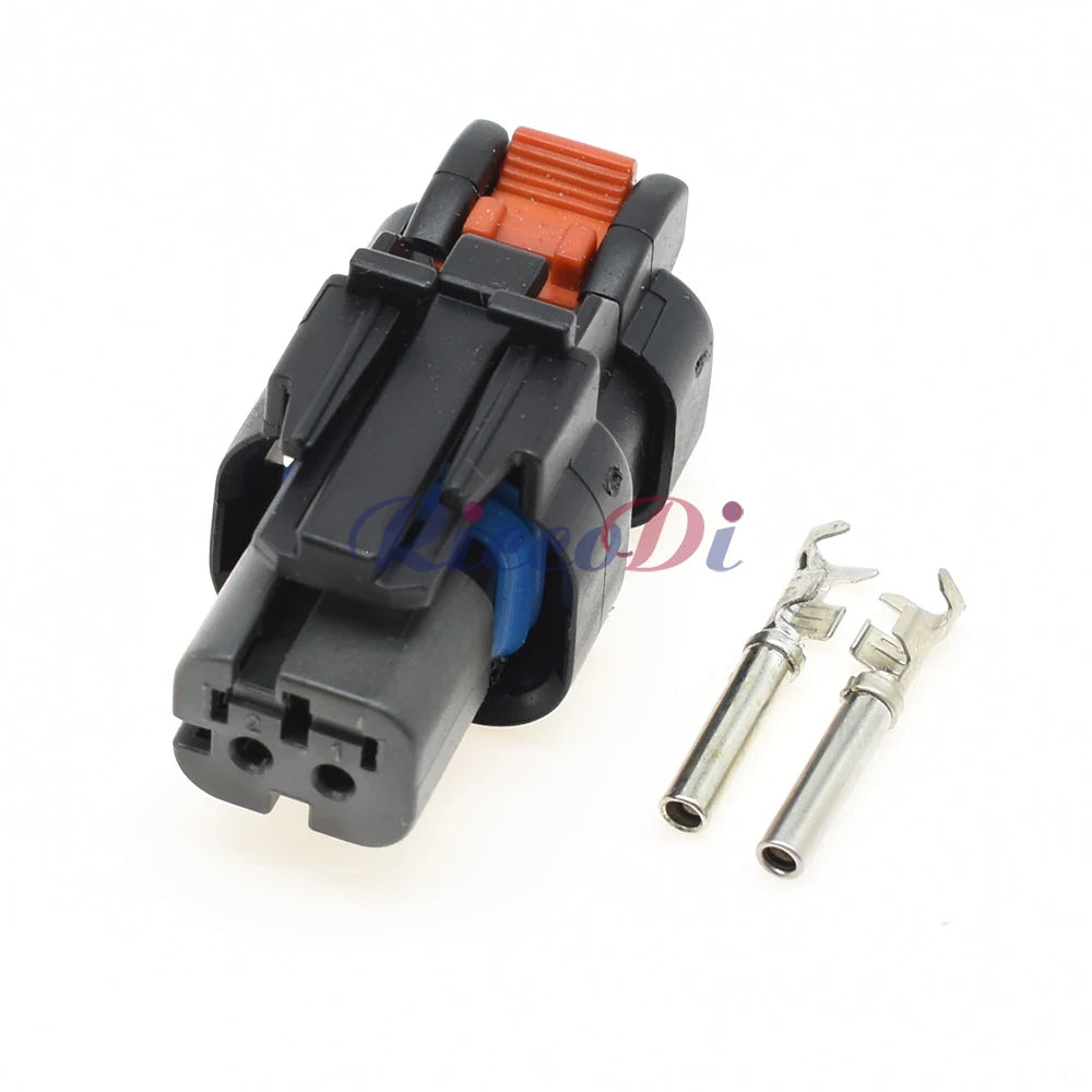 2 Pin Excavator Engine Injector Wiring Harness Connector Male and Female Plug Compatible with 776427-3 / 776534-1