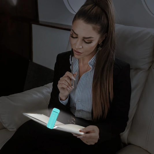 LED USB Rechargeable Book Light Reading Lights Eye Protection Night Light Portable Clip Desk Lights Bookmark Read Night Lamp