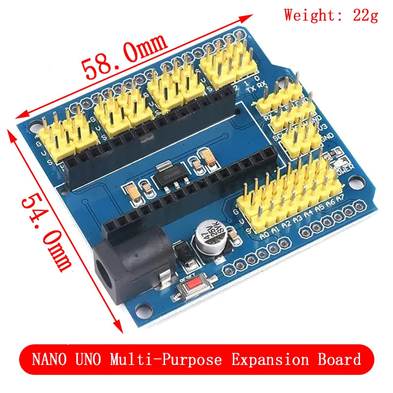 Arduino Nano 3.0 Compatible Controller with CH340 USB Driver ATMEGA328P 16MHz Mini/Micro/Type-C