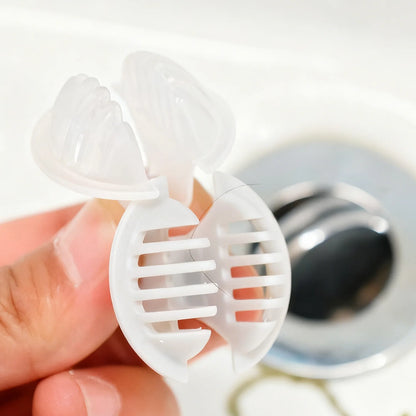 Universal Basin Filter Replacement Bathroom Sink Drain Protector Fine Mesh Hair Catcher Anti Clog Strainer Easy Cleaning Accessory