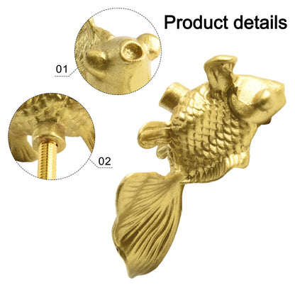 2.28 Inches 58mm X 1.69 Inches 43mm X 1.02 Inches 26mm Animal Cabinet Handles Unique Drawer Pulls Moderate Size