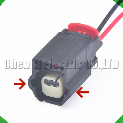 2 Pin Front Bumper Radar Probe, Knock Sensor, Temperature Sensor Plug 31402-2110 31403-2110 54390242 13610095 E-5932 15472554