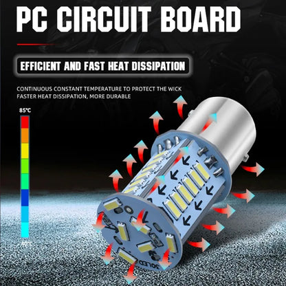 1/4pcs 1157 Strobe Brake Light Streamer BAY15D P21/5W DRL Reversing Parking Turn Signal Stop Tail Lamp for Auto Motorcycle