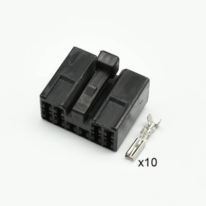 MG620055 / MG610056 / 6240-5101 / 7122-1300 / 7123-1300 Automotive 10-Pin Connector — Toyota F3/F0 / BYD G3 / MG Tail Socket