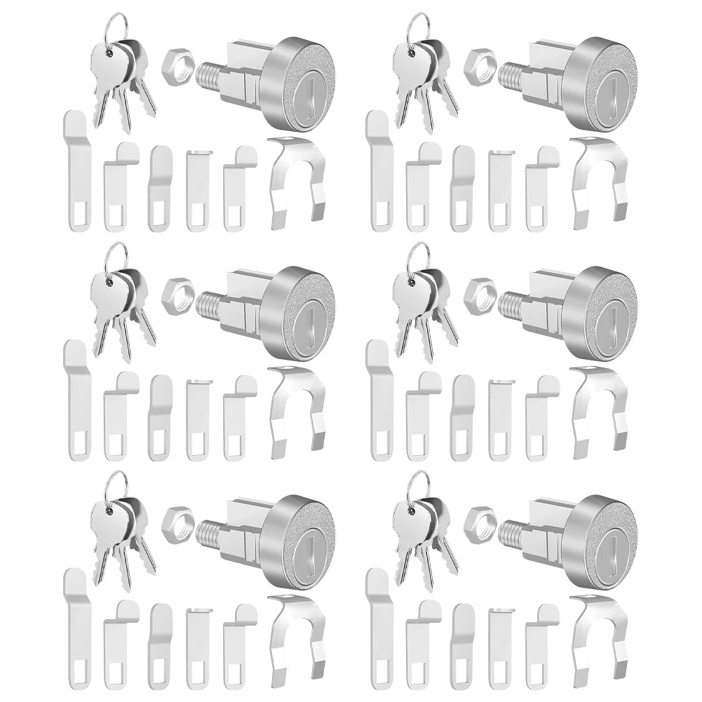 Lock Cylinder Set Key Lock Kit Non-Interoperable Keys Security Solution Comprehensive Lock Set Security For Home