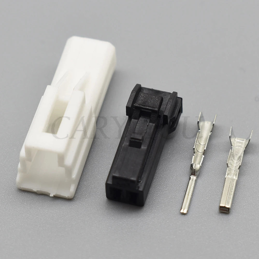 DJ7026C-1.2-21 Automotive 1.2mm 2-Pin Unsealed Wire Harness Connector Female Socket