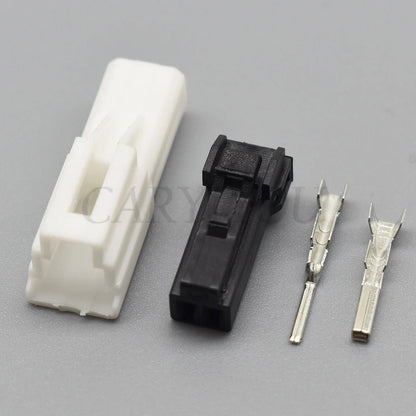 DJ7026C-1.2-21 Automotive 1.2mm 2-Pin Unsealed Wire Harness Connector Female Socket