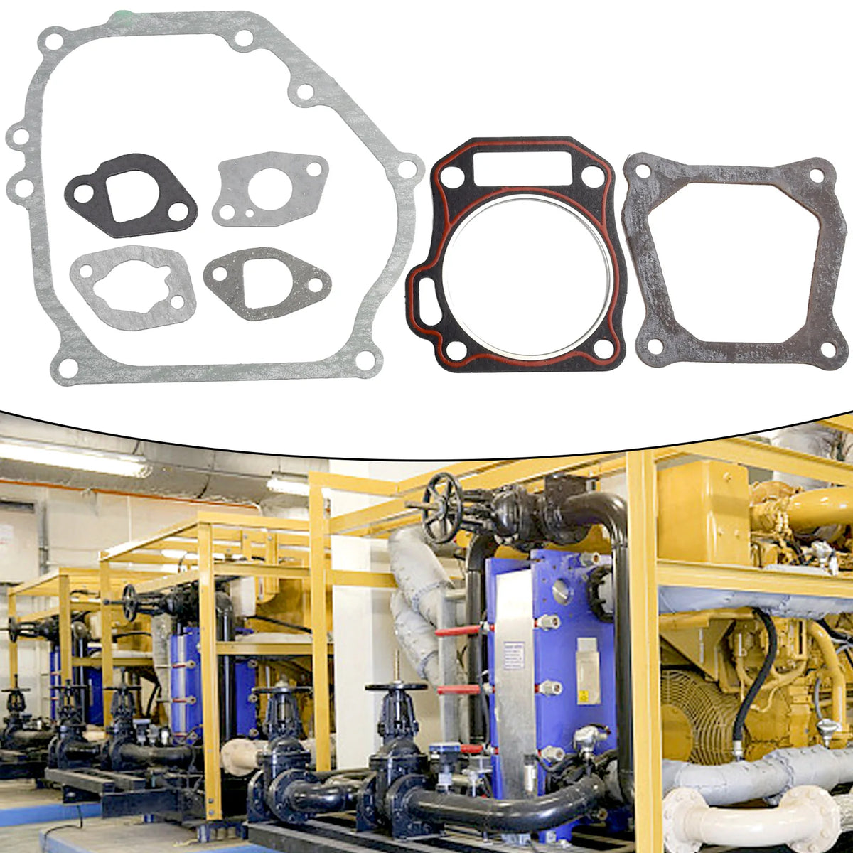 Engine Gasket Set For GX200 168F/170F 2-3KW EnginePetrol Generator Trimmer Electrical Equipment & Supplies Parts
