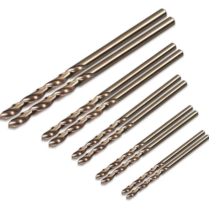 HSS M35 Cobalt Drill Bit Set 1–3mm for Stainless Steel Auger High-Quality Drill Press Power Tool Parts