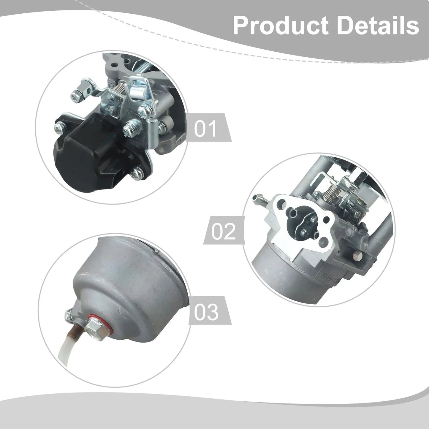 Upgrade Carburetor for 1800 Rated & 2200 Peak For Watts For WH2200iXLT and 2100 Rated & 2400 Peak WH2400i Generators
