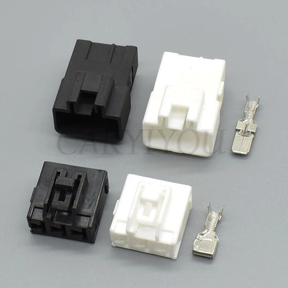 3 Pin 7.8mm 312 Series Unsealed Connector 7282-3030 7283-3030 DJ7035Y-7.8 PA66 Male Female