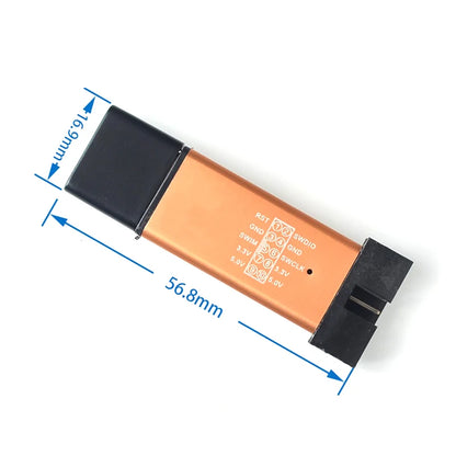 ST-LINK V2 Mini Programmer Debugger for STM8 STM32 with Dupont Cable and Protective Cover