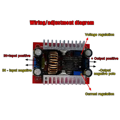 LED Driver Voltage Charger Step Up Module DC 400W 15A High-power Step-up Boost Converter Constant Current Power Supply Module