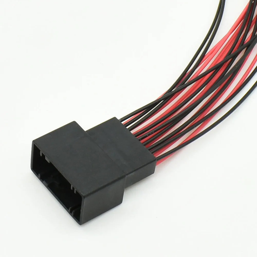 1-1355350-1 / 1-1355349-1 Automotive 18-Pin Connector — VW Air Conditioning Panel & Amplifier Wire Plug