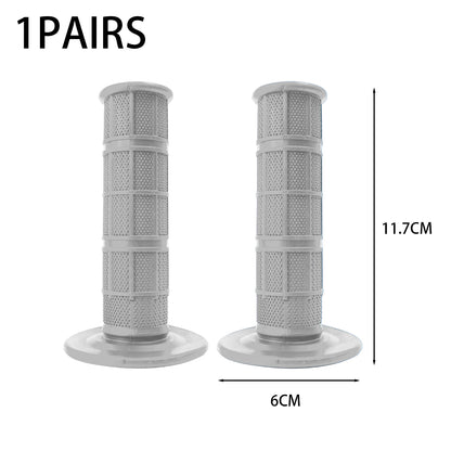 Universal Soft Silicone Motorcycle Handlebar Grips Anti Slip Gel Handle Bar Cover Dirt Bike Motocros Scooter Shock Absorb Sleeve