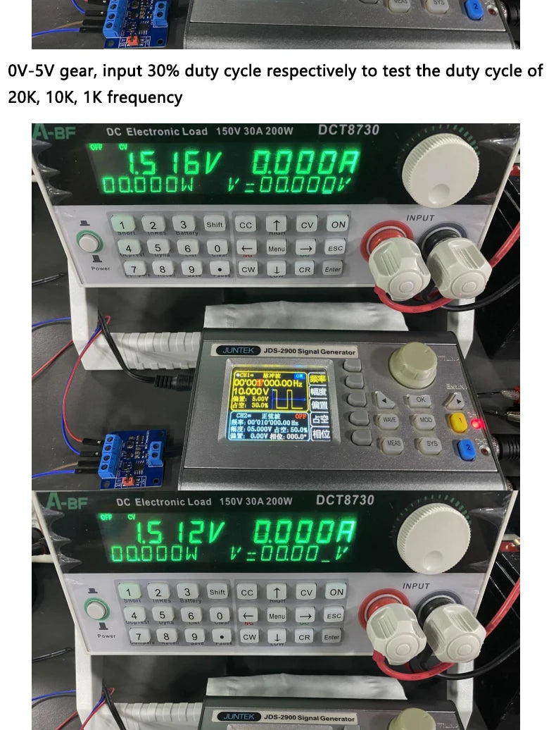 PWM to Voltage Converter Module 0–100% Duty Cycle to 0–5V/0–10V Output