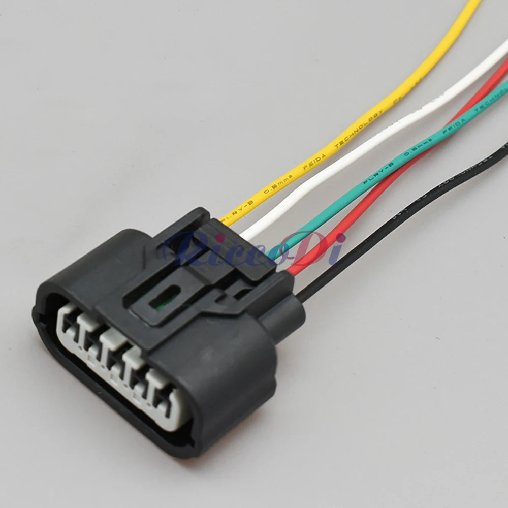 5 Pin Auto Waterproof Connector Mass Air Flow Sensor Intake Pressure Oxygen Sensor Plug 6189-1081 6189-6909 For Honda