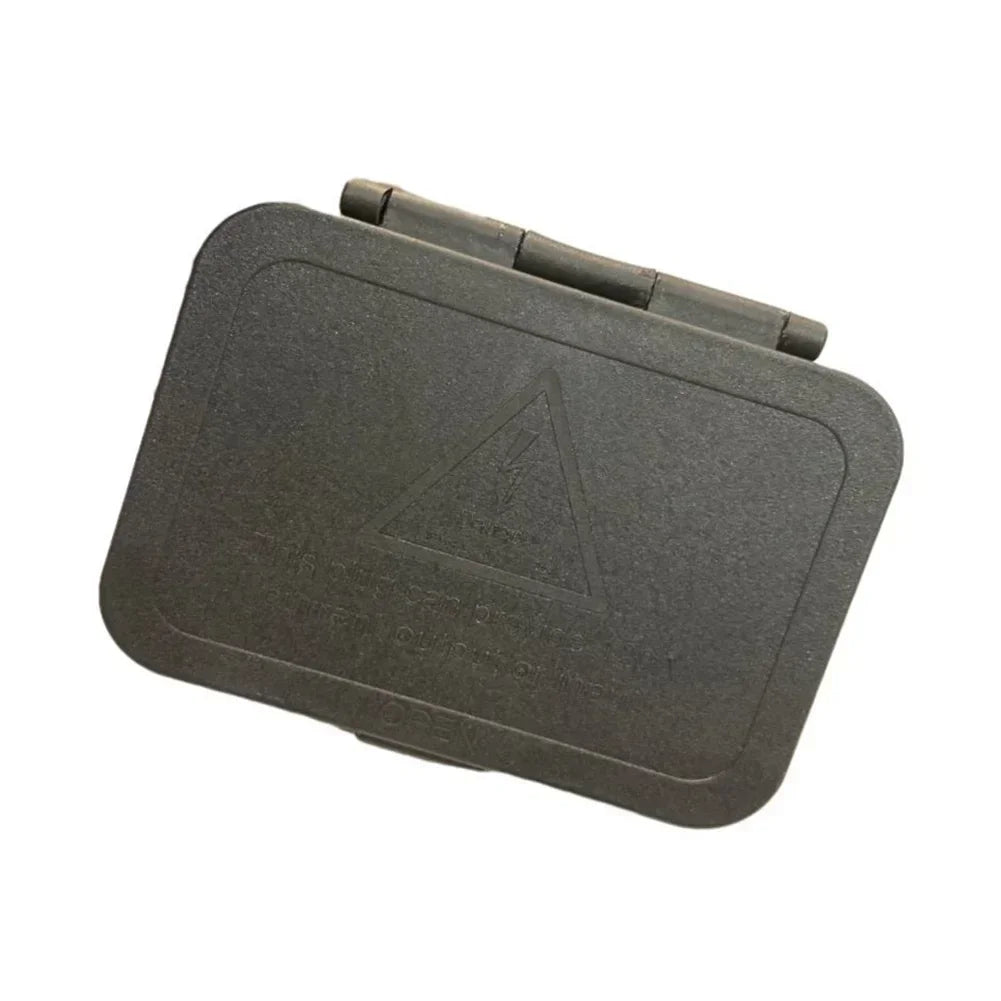 120A FOR Anderson Plug Flush Mount Bracket Plastic Panel Bracket With Cover For Caravan 2 Stitches Automobile Ships Parts