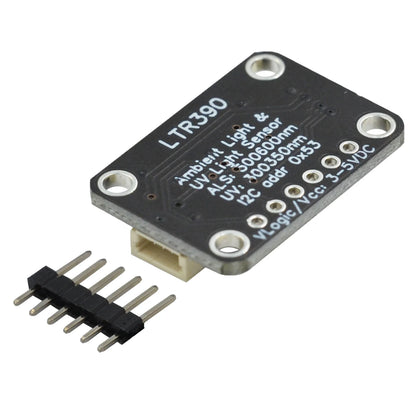 LTR390 UV Light Sensor Module 280nm 430nm | I2C UART Support 3.3V 5V for Intensity Detection and Weather Monitoring