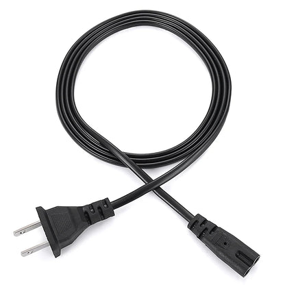 EU Power Cable 2Pin IEC320 C7 Extension Cord for Laptop Charger
