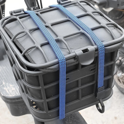 Motorcycle Bungee Cord Luggage Strap with Steel Hooks Cargo Tie Down