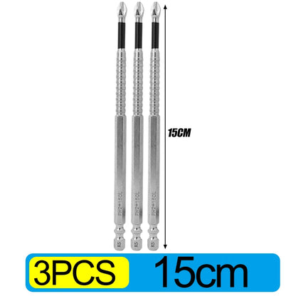 10x Magnetic Screwdriver Bit Set High Hardness Drill Bits