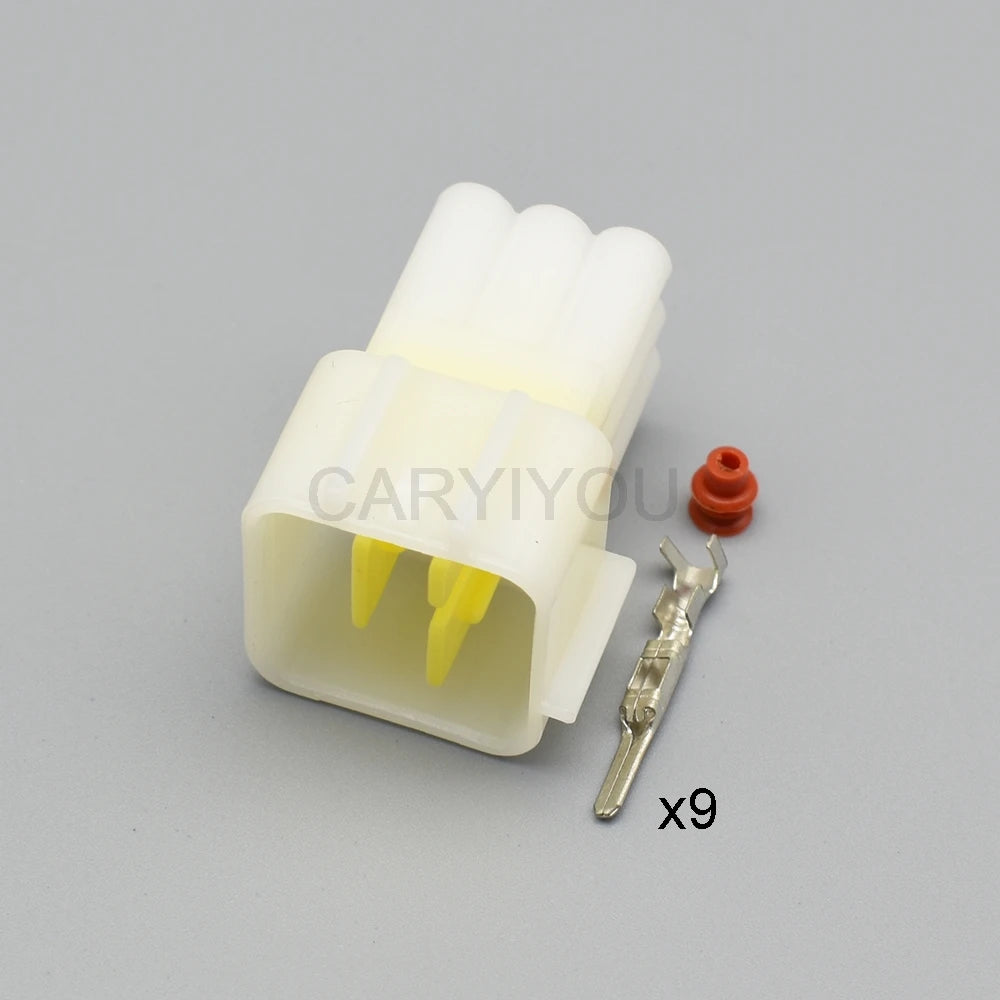 FW-C-9M-B / FW-C-9F-B Automotive 9-Pin 2.3mm Waterproof Connector — Furukawa Male Female Socket for Car