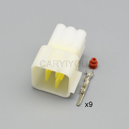FW-C-9M-B / FW-C-9F-B Automotive 9-Pin 2.3mm Waterproof Connector — Furukawa Male Female Socket for Car
