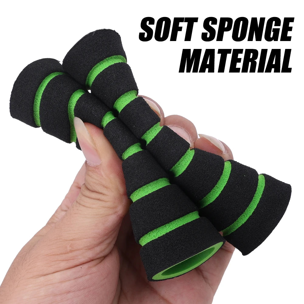4pcs Universal Grip Comfort Sponge Foam Handlebar Cover – Non-Slip Soft Handlebar Grip for Motorcycle, Dirt Bike & E-Bike