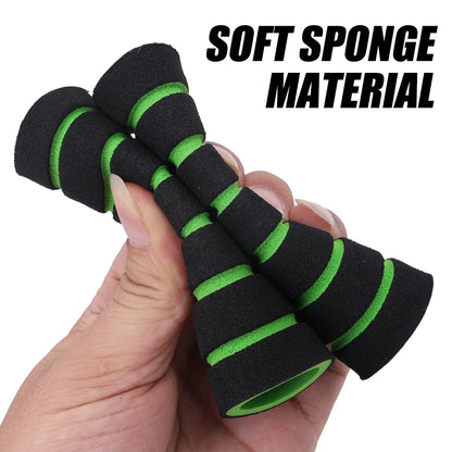 4pcs Universal Grip Comfort Sponge Foam Handlebar Cover – Non-Slip Soft Handlebar Grip for Motorcycle, Dirt Bike & E-Bike