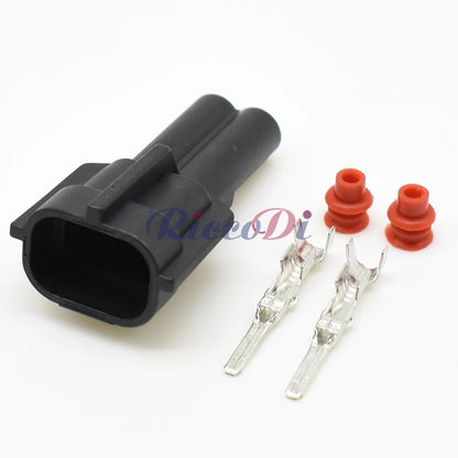 2 Pin Waterproof Automotive Purge Control Sensor Connector Plug for Temperature Sensor 173090-2