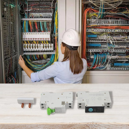Smart WiFi Circuit Breaker Switch for DIN Rail Installation with Multi Function Timer and Real Time Energy Usage Insights