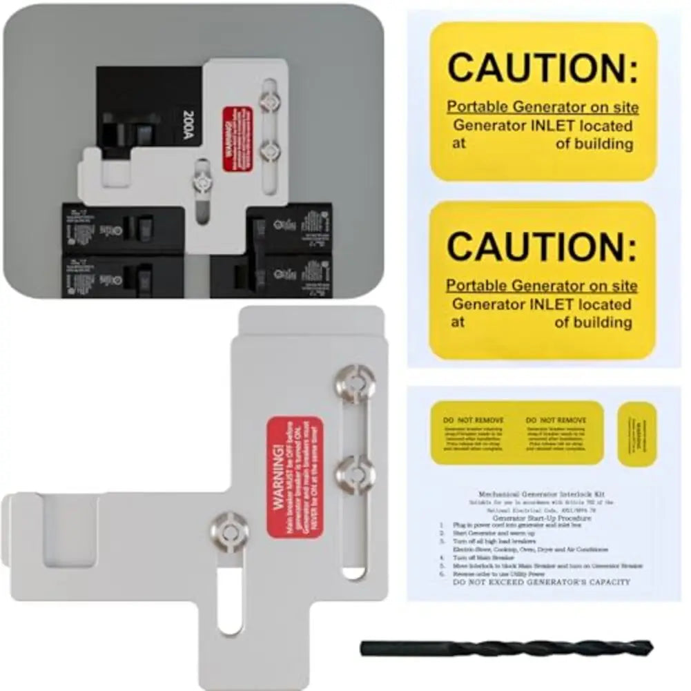 Home Generator Setup Generator Interlock Kit Installation Manual Complete Generator Installation Package Powerguard
