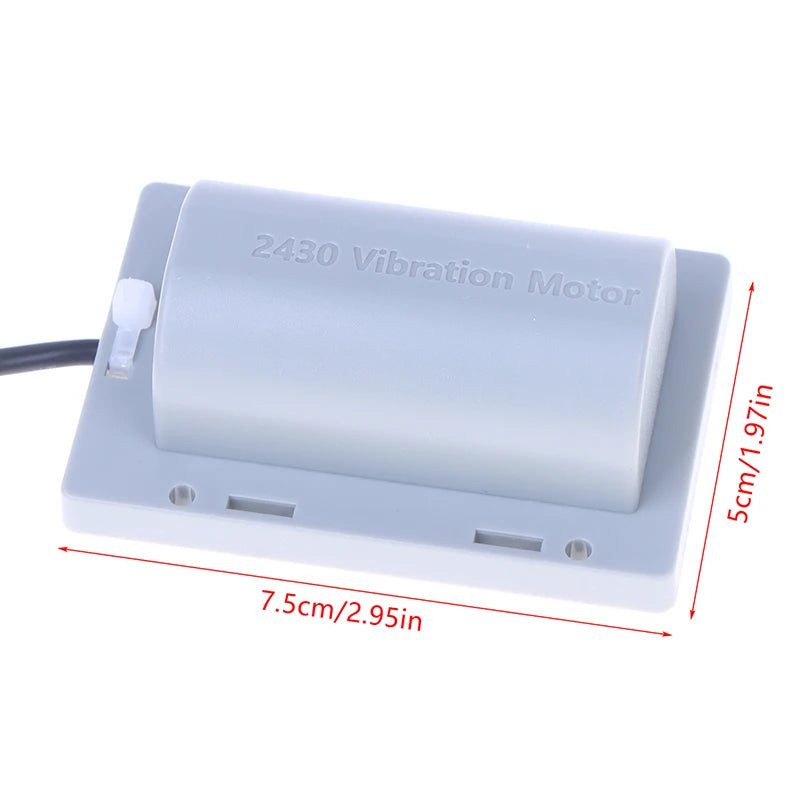 2430 DC 12V Vibrating Motor Waterproof Massage Motor for Chair & Pillow