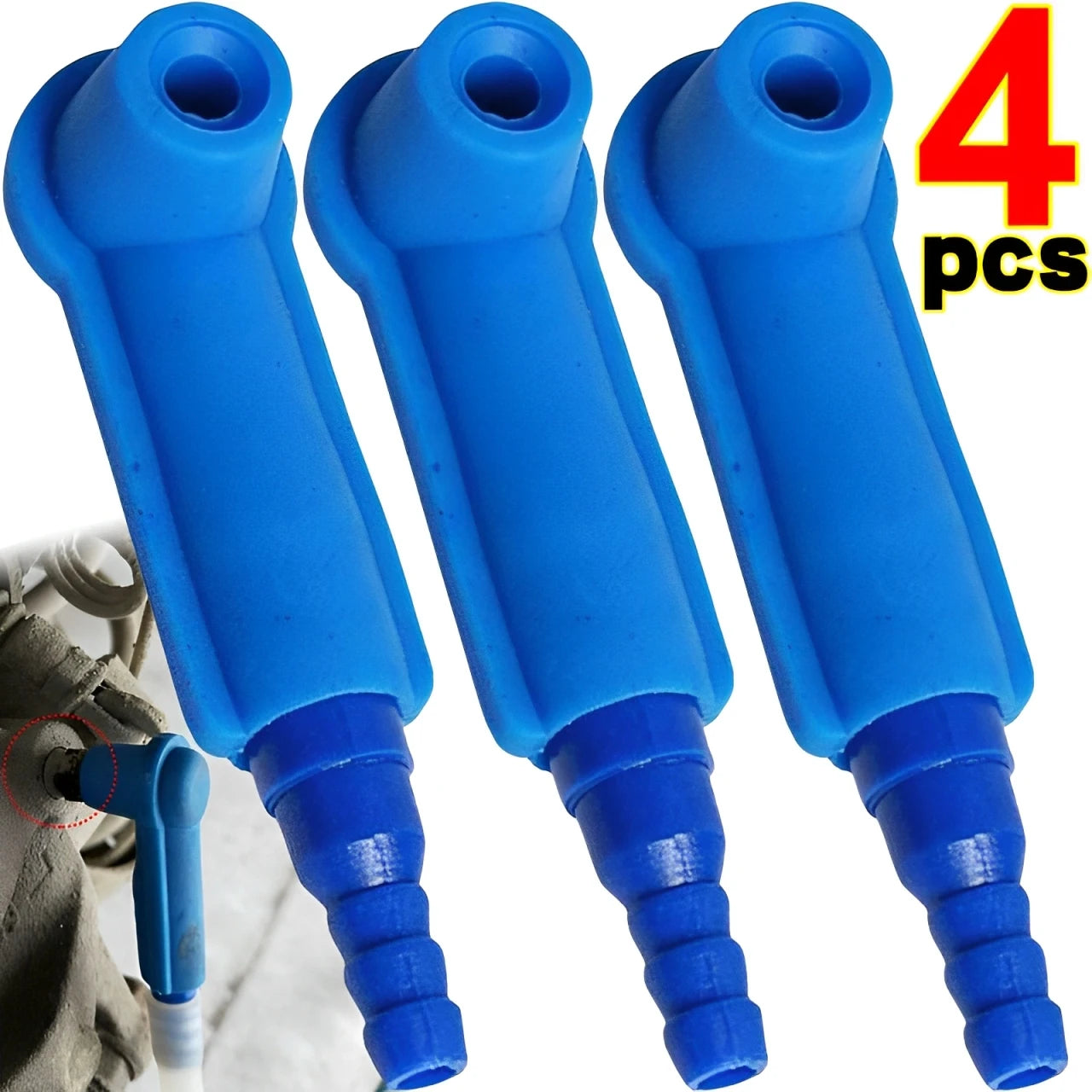 Brake Bleeder Connector Tool Kit for Motorcycle Car Truck Oil Bleeding