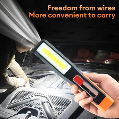 LED Work Light with Magnet COB Garage Mechanic Maintenance Lamp