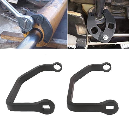V Twin Engine Cylinder Head Nut Wrench 14mm 15mm 2 Piece Motorcycle Repair Tool Set Adjustable Wrench Q235B Steel