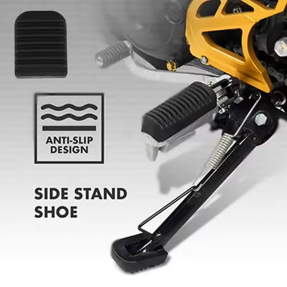 Motorcycle Kickstand Pad Rubber Side Stand Support Plate