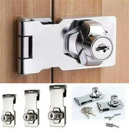 3-Digit Combination Password Lock Security Door Bolt Cabinet Password Lock Drawer Lock Anti-theft Household Cabinet Hardware
