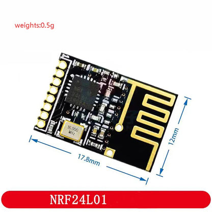 NRF24L01+ 2.4GHz Wireless Data Transmission Module with Socket Adapter Board