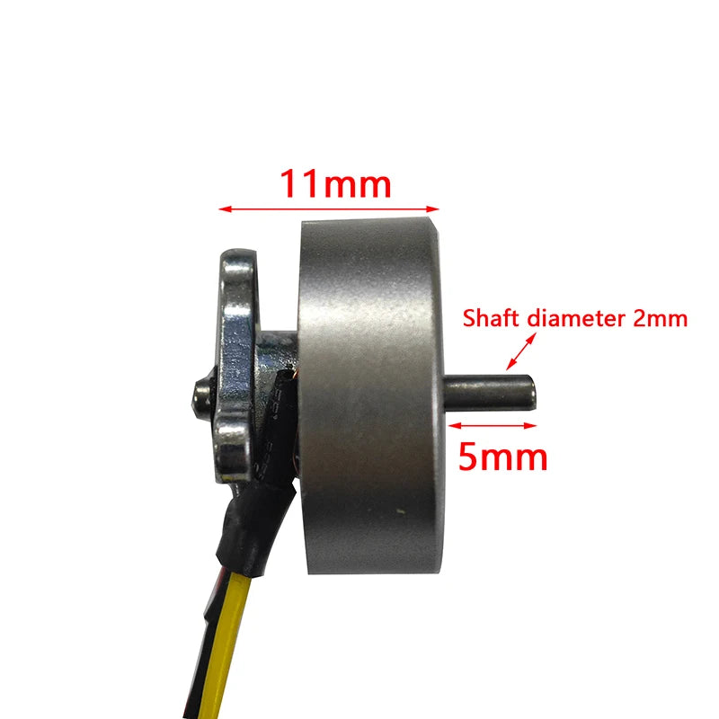 FPV Drone 18MM 2750KV Brushless Motor 2S-3S 2MM Shaft RC