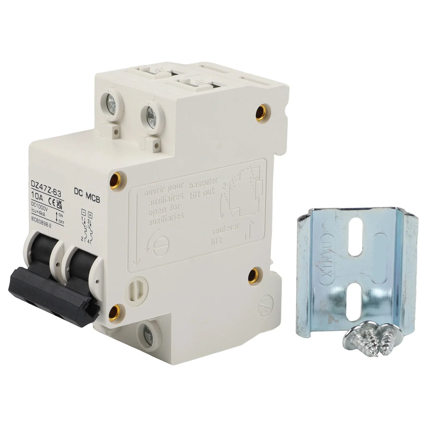DC Power Supply 1000V Isolator Rated Current 32A Dc Circuit Breaker For Solar System Power Distribution Facilities
