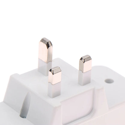 UK/EU Plug Adapter with Switch Universal Extension Socket 10A 250V
