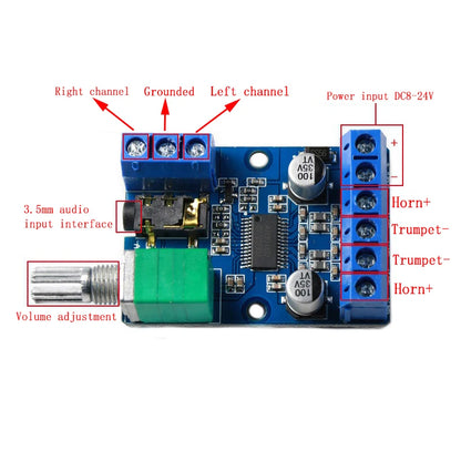 DY-AP3015 Dual Channel 30W×2 D-Class Stereo Digital Amplifier Board with Adjustable Volume