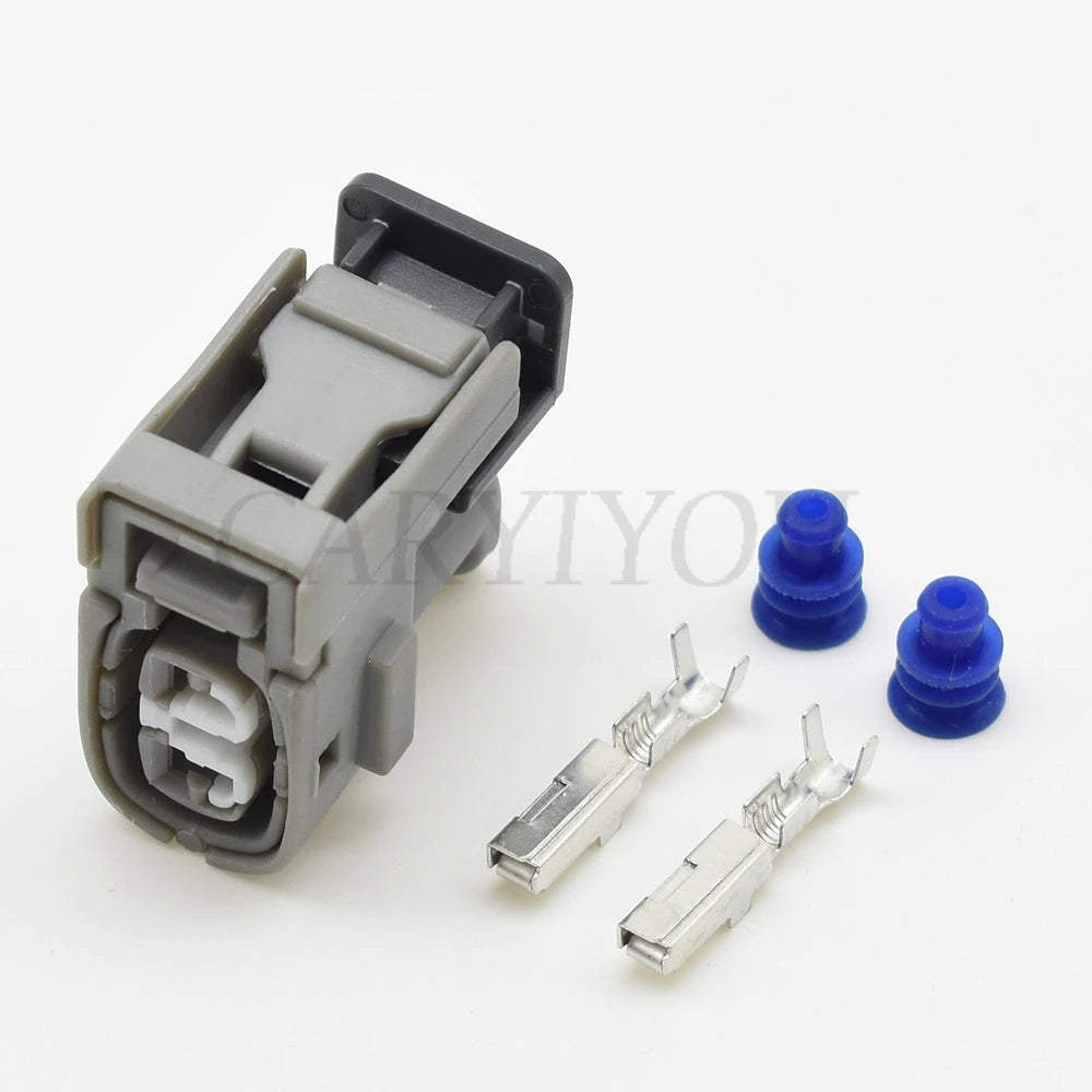2-Pin 2.2mm Fuel Injector Connector 90980-11246 MG642273-5 for Toyota 2JZ-GE Hyundai Elantra