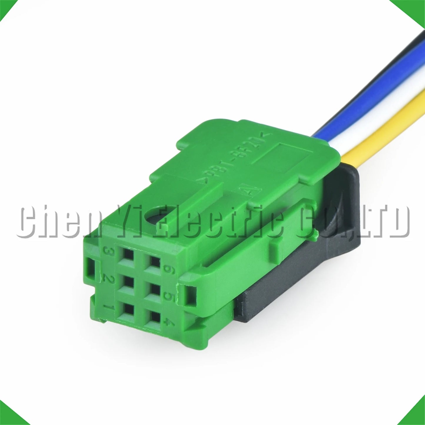 6 Pin Rearview Mirror Connector 953382-1 For Peugeot Citroen
